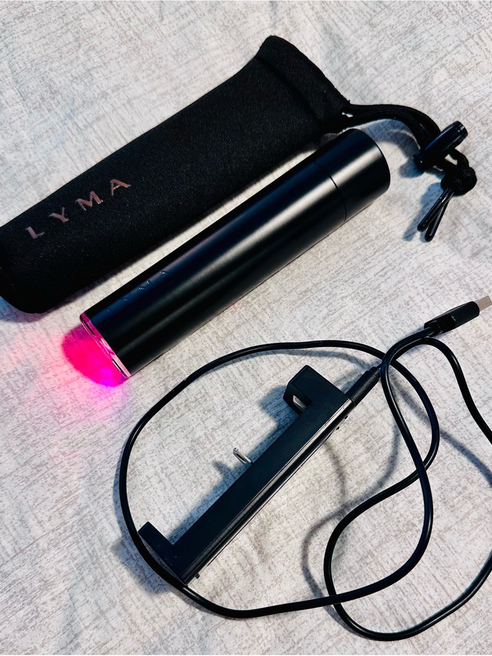 LYMA Laser Skin Device with Carry Pouch